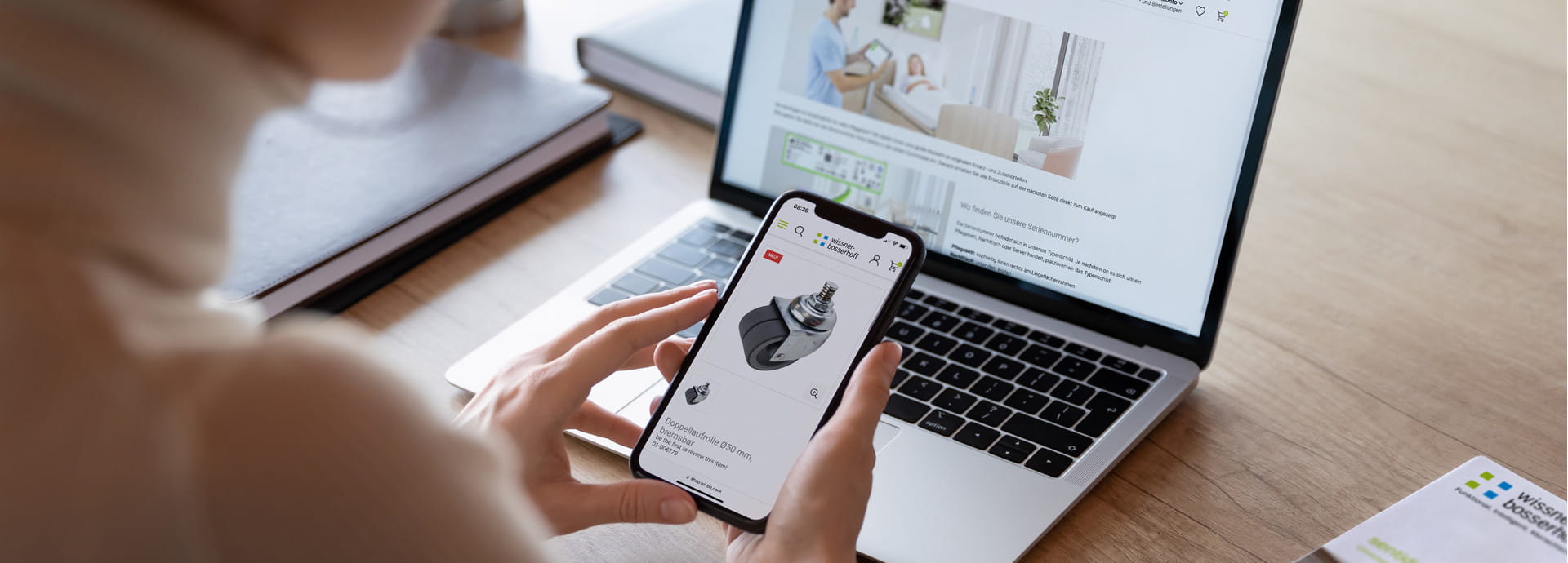 Mit unserem neuen Online-Shop können Sie schnell und einfach Ersatzteile bestellen.