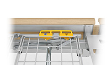 Halterungen für Befestigungsgurte