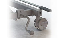 Seitlicher Wandabstandshalter, kurz