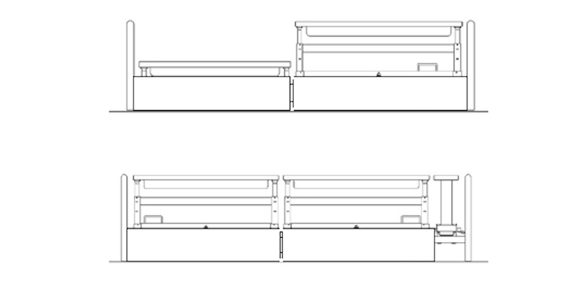 sentida sc  -Universal-Niedrigpflegebett - So vielfältig wie Ihr Bedarf