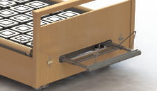 Integrierte Design-Bettzeugablage